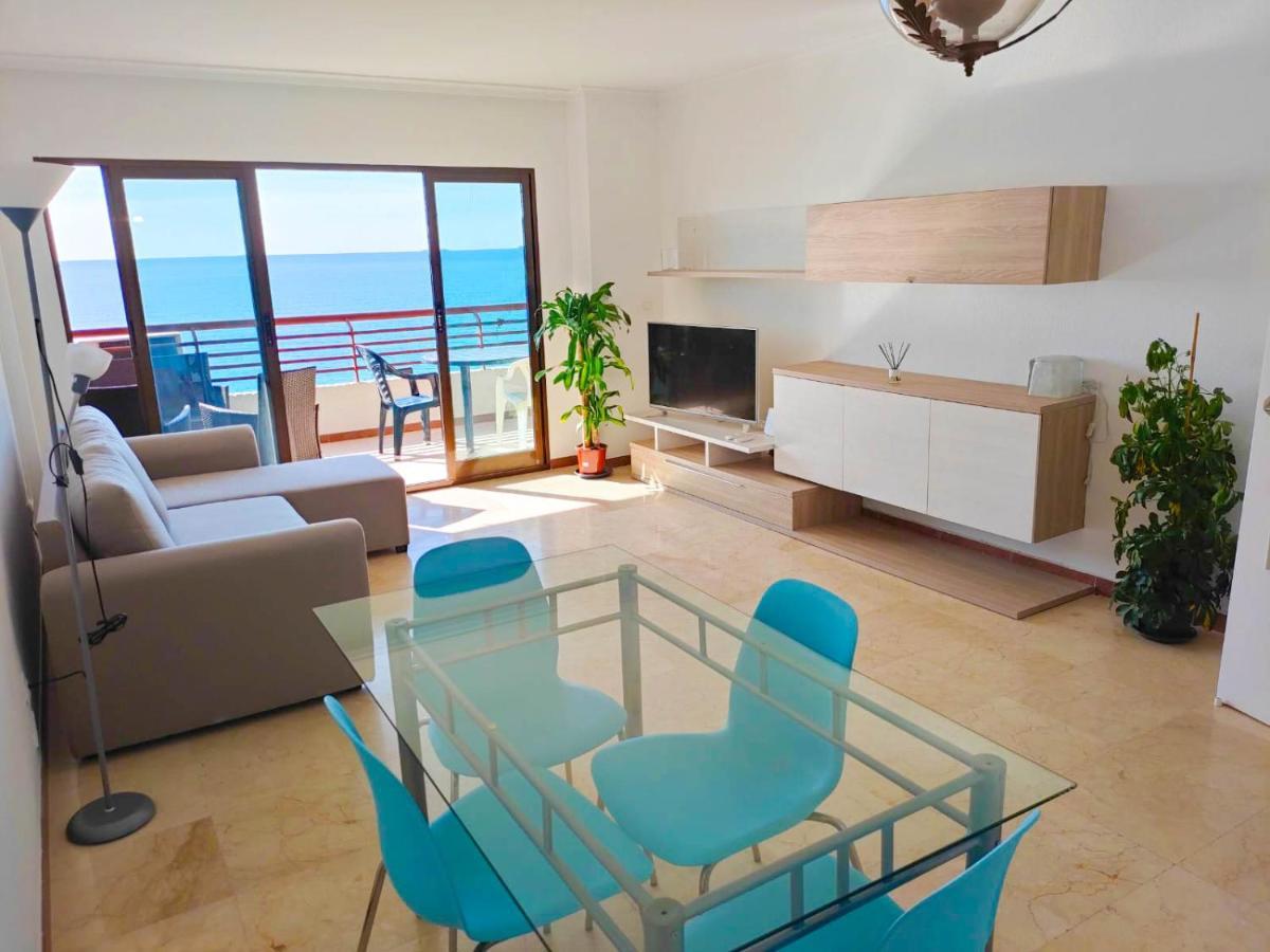 Very Lightful Apartment. Incredible Sea Views. Big Terrace, Swimming Pool. Ac. Very Close To Alicante City Center. Buitenkant foto